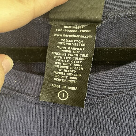 Studio Ghibli Sweater Kiki’s Delivery Service Embroidered Shirt Pullover 1X - Picture 6 of 13